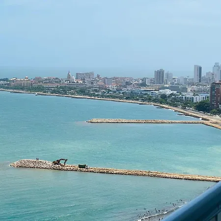 Apartamento Luxury Beachfronts En En Bocagrande Y Marbella Cartagena