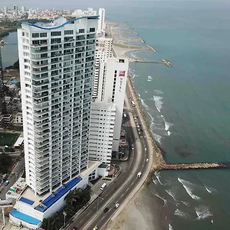 Luxury Beachfronts En En Bocagrande Y Marbella Apartamento *